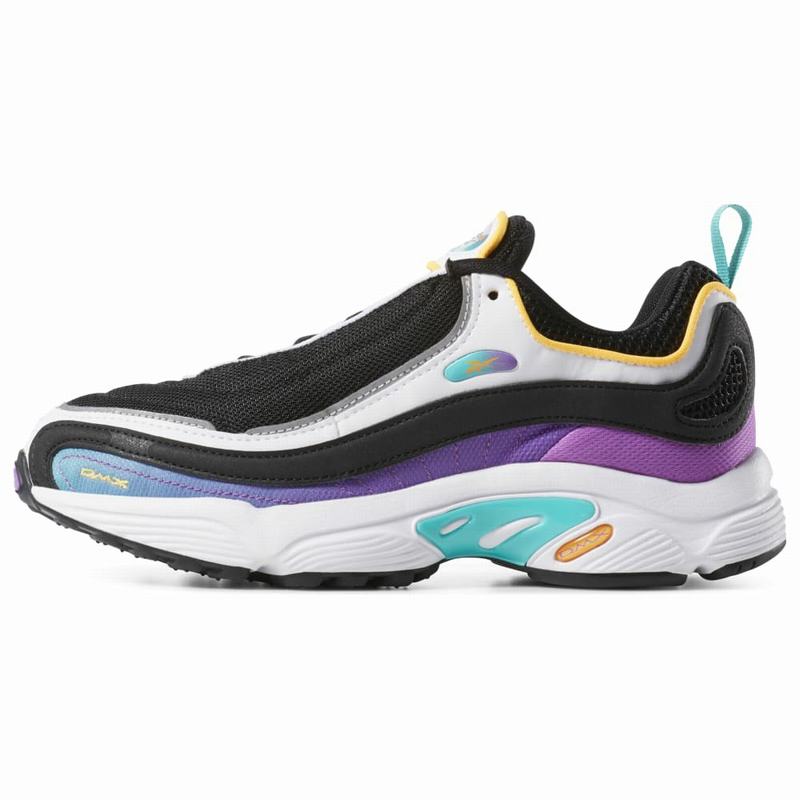 Reebok Daytona Dmx Tenisky Damske - Čierne/Tyrkysové/Zlate DF2808DV